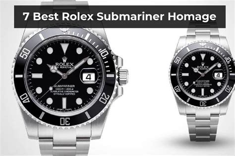 which rolex series number does the invicta homage|best rolex submariner homage watches.